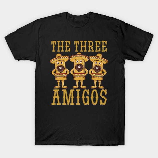 the three amigos T-Shirt by mdr design